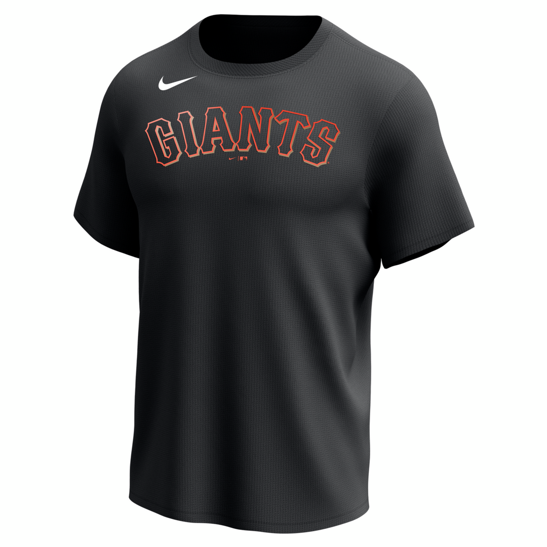 Nike San Francisco Giants Adult Institutional Short Sleeve Crew Neck Tee Fan Gear MLB San Francisco Giants