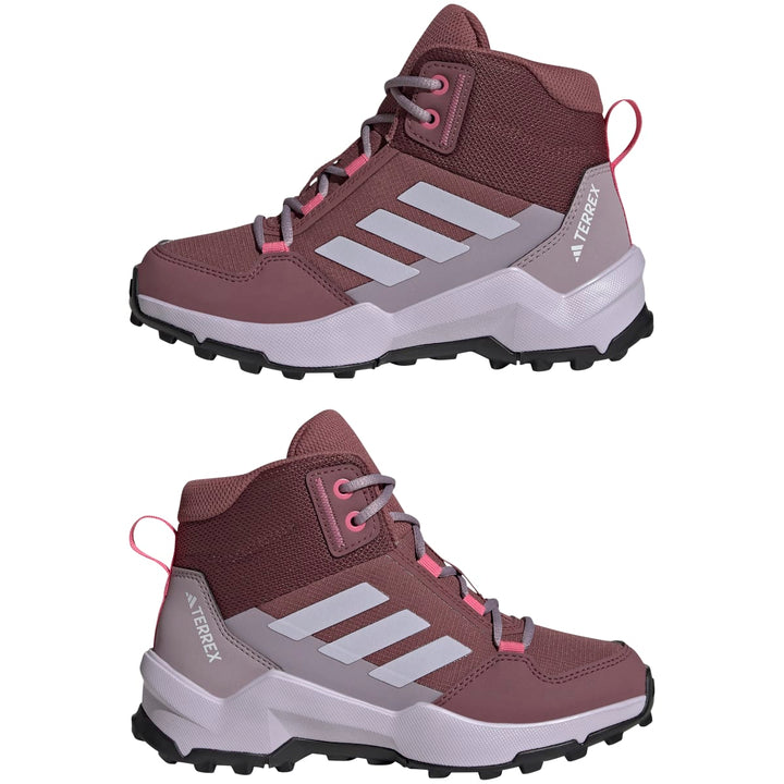 adidas Youth Terrex Ax4r Mid Hiking Shoes