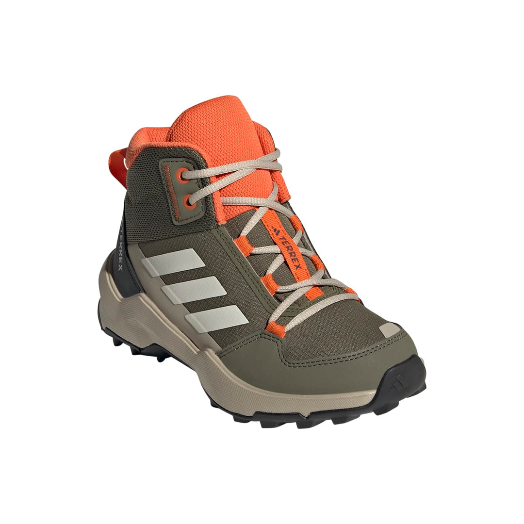 adidas Youth Terrex Ax4r Mid Hiking Shoes