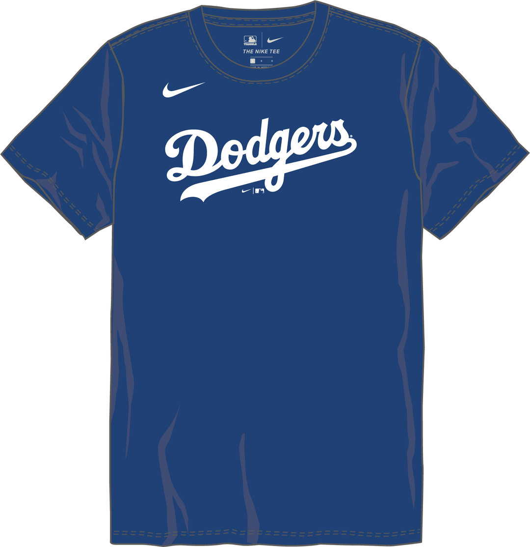 Nike Los Angeles Dodgers Youth Institutional Short Sleeve Crew Neck Tee