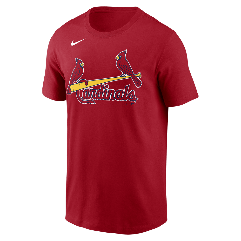 Nike St. Louis Cardinals Adult Institiutional Short Sleeve Cotton Tee Fan Gear MLB St. Louis Cardinals