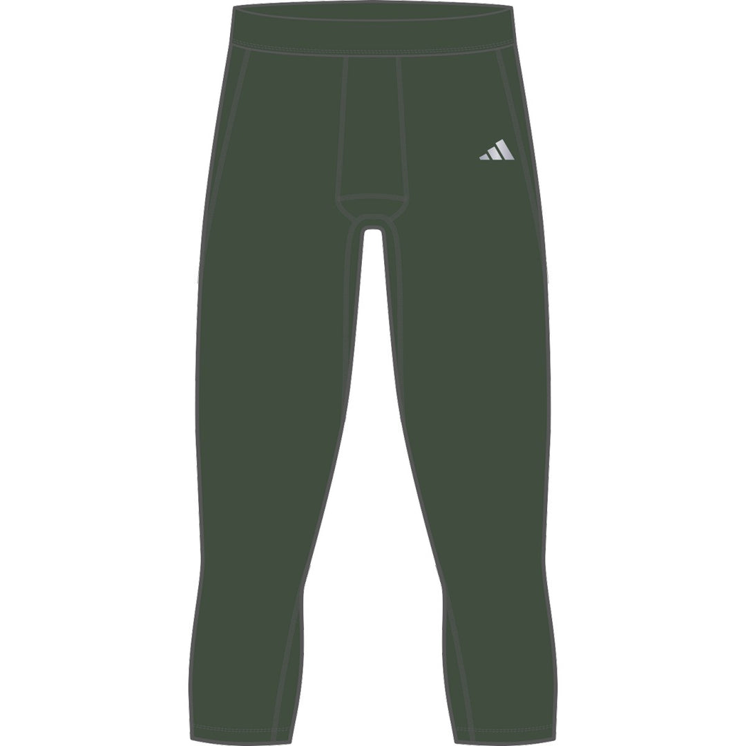 adidas Men's Techfit Aeroready 3/4 Short Training Leggings Mens Apparel Pants & Sweatpants