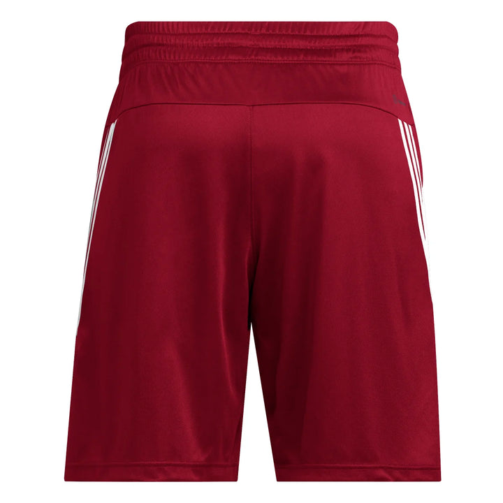 Red adidas football shorts online