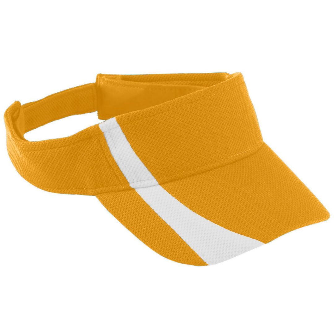 Adjustable Wicking Mesh Two-Color Visor Adult