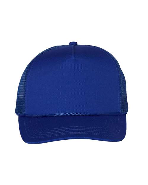 Valucap Five-Panel Mesh-Back Trucker Cap Unisex Accessories Hats & Caps