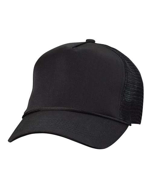 Valucap Five-Panel Mesh-Back Trucker Cap Unisex Accessories Hats & Caps