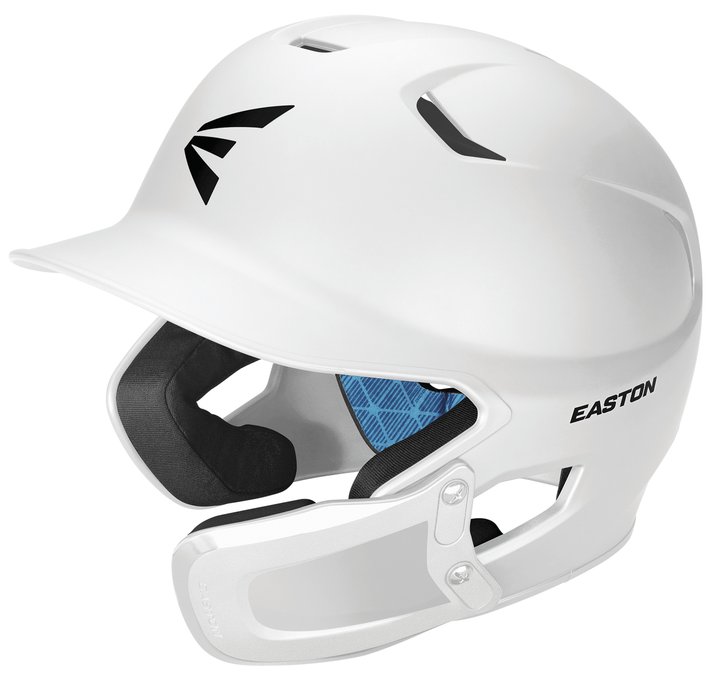 Easton Matte Z5 2.0 Baseball Batting Helmet With Universal Jaw Guard Baseball Batting Helmets All