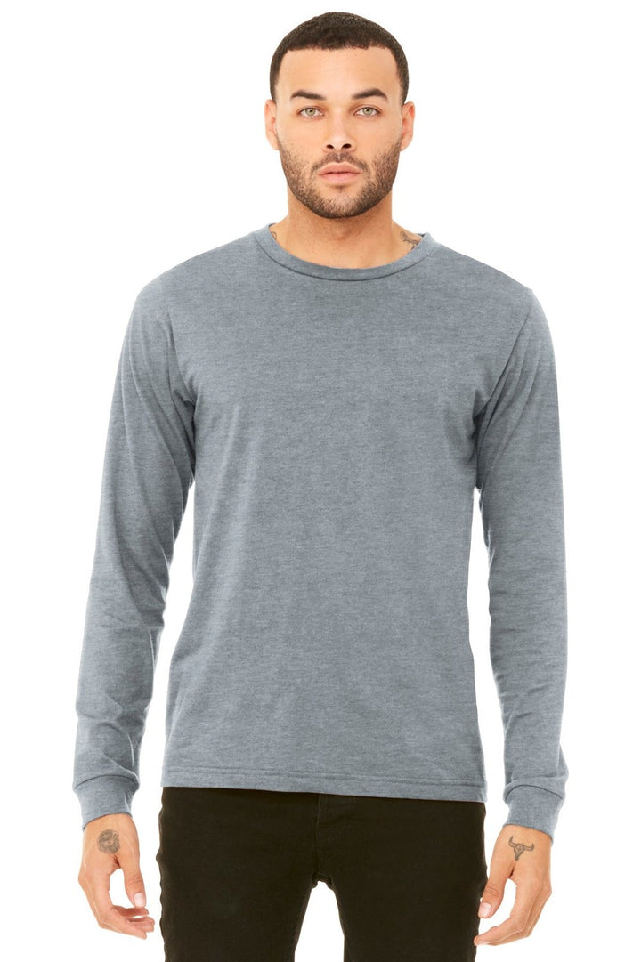 BELLA + CANVAS Men's Jersey Long Sleeve Tee