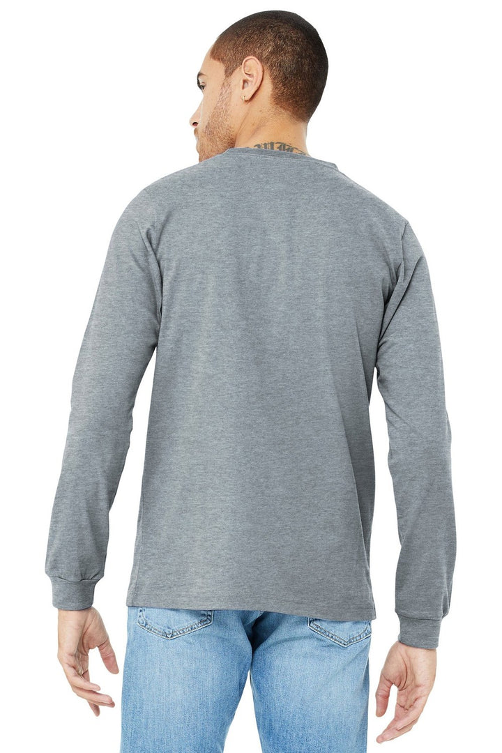 BELLA + CANVAS Men's Jersey Long Sleeve Tee