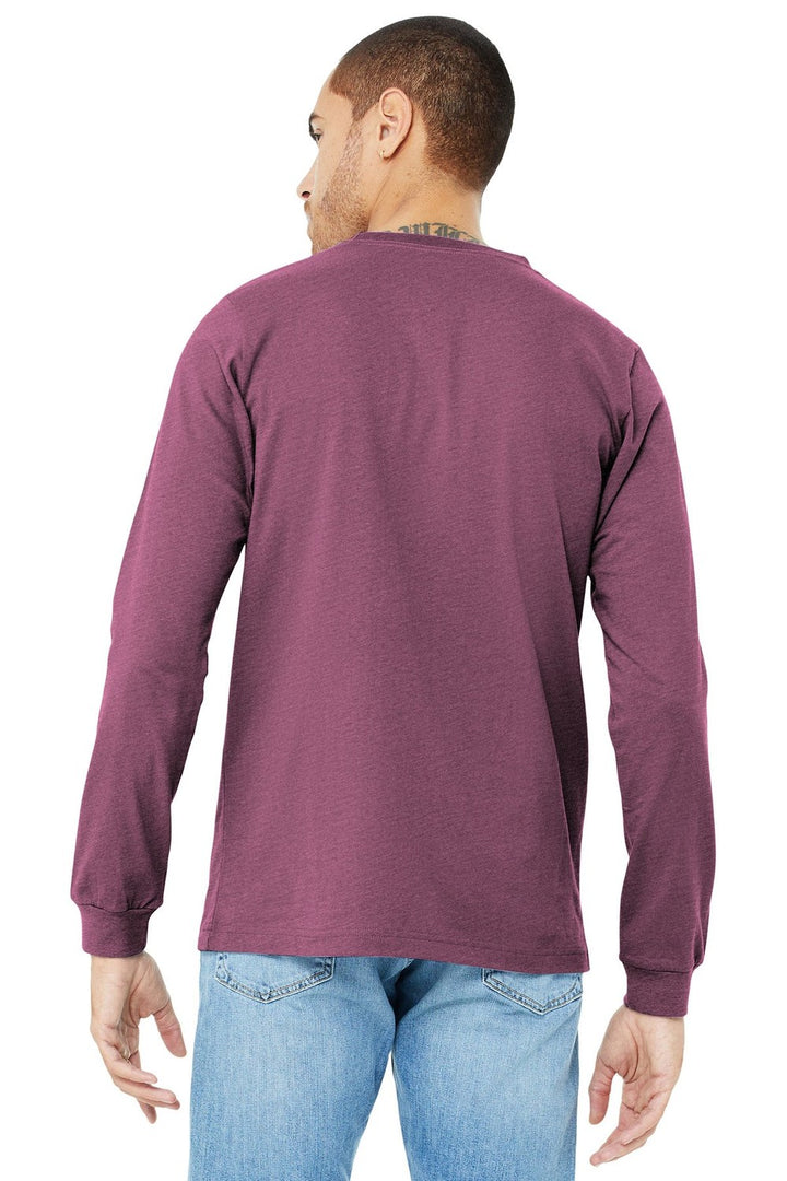 BELLA + CANVAS Men's Jersey Long Sleeve Tee