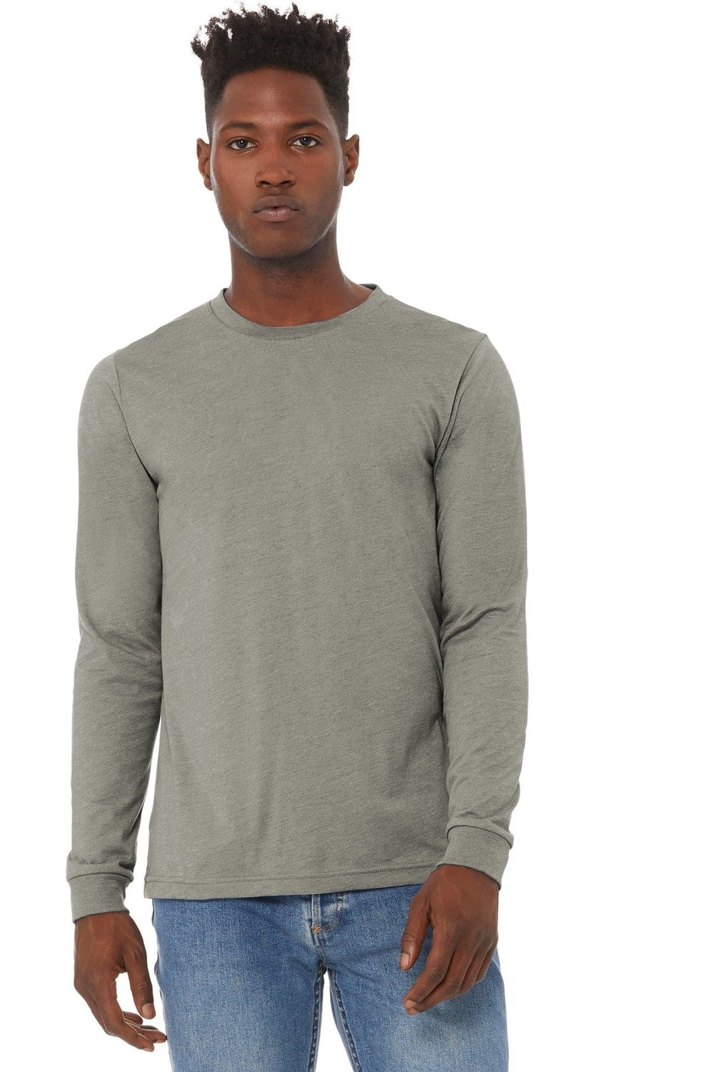 BELLA + CANVAS Men's Jersey Long Sleeve Tee