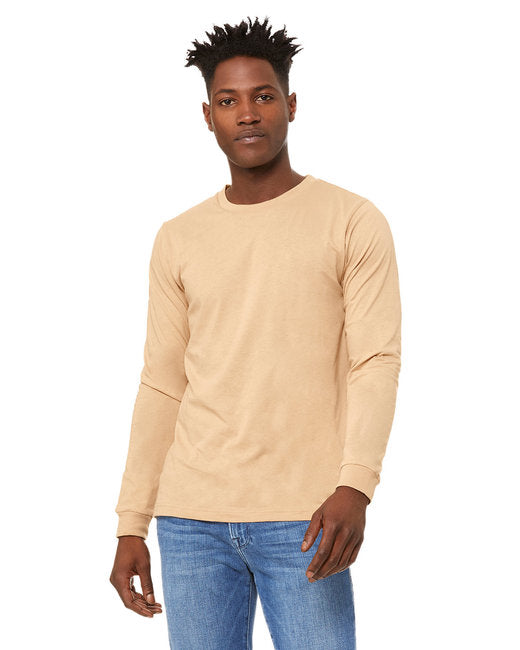 BELLA + CANVAS Men's Jersey Long Sleeve Tee