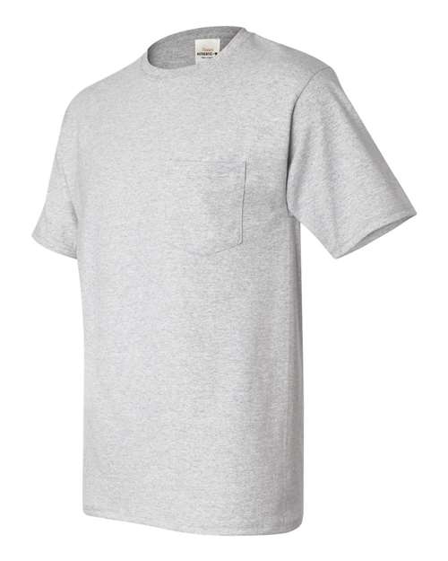 Hanes Men's Authentic Pocket T-Shirt Mens Apparel Shirts & Tops