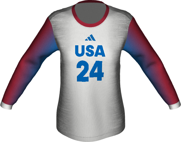 Adidas Women's Long Sleeve Crew Neck Utility Shocklite Jersey League Outfitters