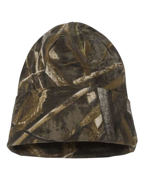 AKati 12" Licensed Camo Cuffed Beanie Unisex Accessories Hats & Caps