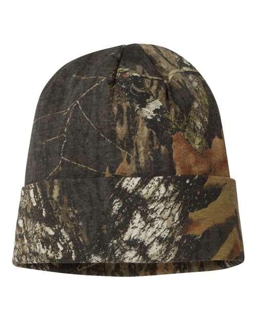 AKati 12" Licensed Camo Cuffed Beanie Unisex Accessories Hats & Caps