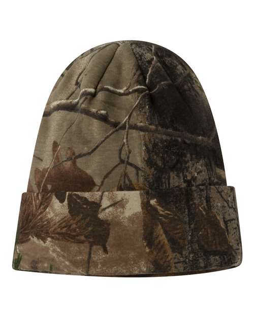 AKati 12" Licensed Camo Cuffed Beanie Unisex Accessories Hats & Caps