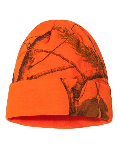 AKati 12" Licensed Camo Cuffed Beanie Unisex Accessories Hats & Caps