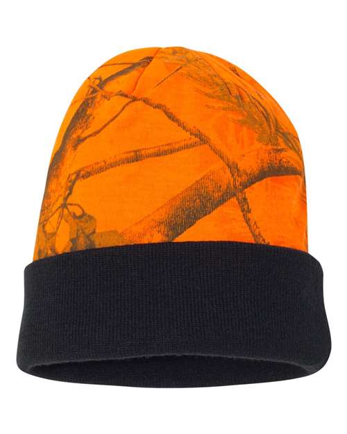 AKati 12" Licensed Camo Cuffed Beanie Unisex Accessories Hats & Caps