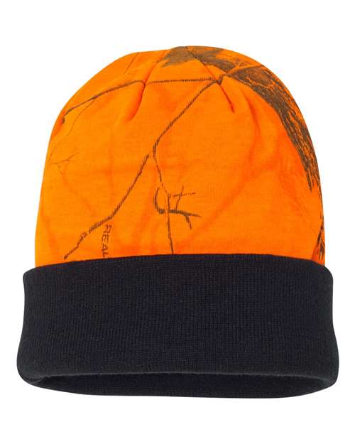 AKati 12" Licensed Camo Cuffed Beanie Unisex Accessories Hats & Caps