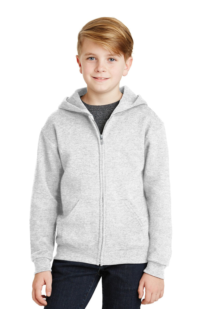 JERZEES - Youth NuBlend Full-Zip Hooded Sweatshirt 993B JERZEES