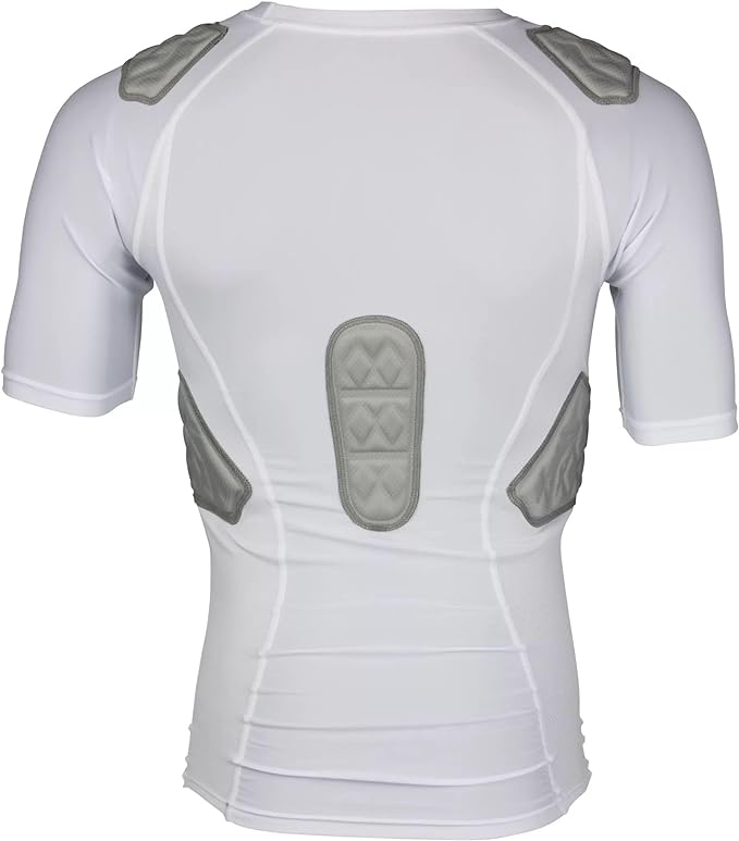 Schutt Adult Integrated Padded Football Compression Shirt Schutt