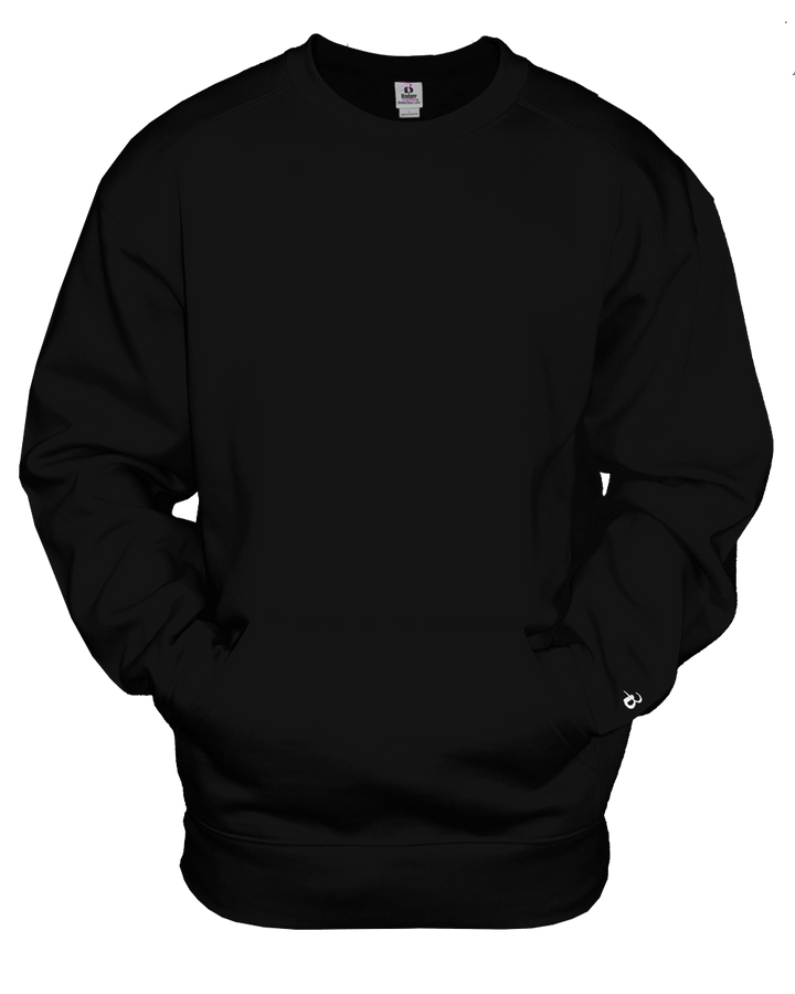 Badger Men's Pocket Crew Sweatshirt Badger