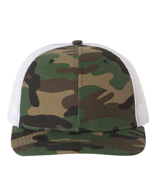 Richardson 112 Patterned Snapback Trucker Cap Richardson