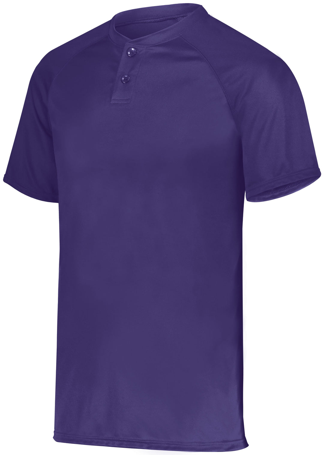 Augusta Attain Wicking Two-Button Baseball Jersey