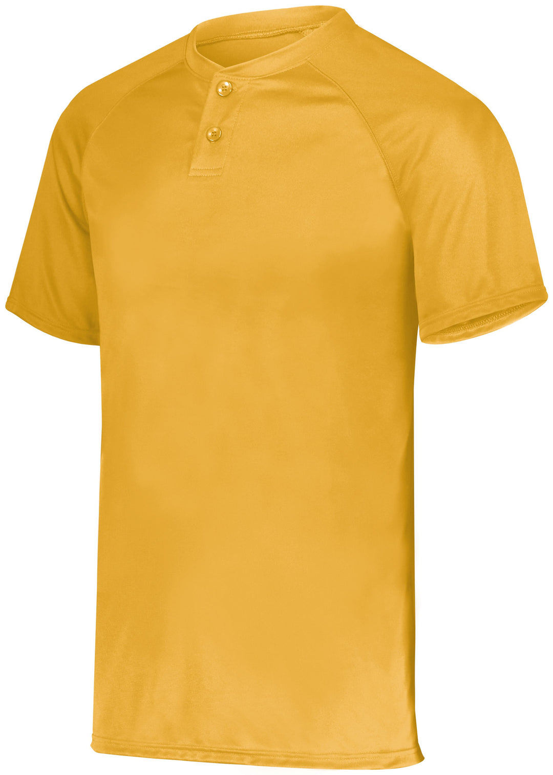 Augusta Attain Wicking Two-Button Baseball Jersey