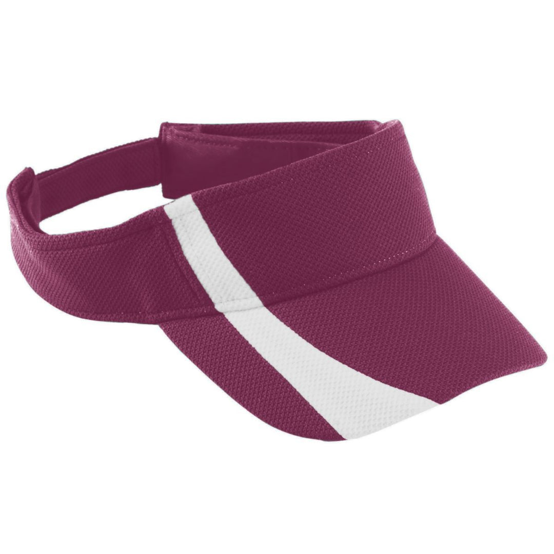 Augusta Youth Adjustable Wicking Mesh Two-Color Visor Augusta