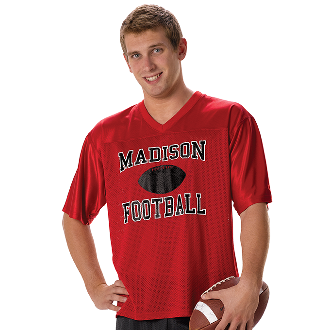 Alleson 703FJ Adult Fanwear Football Jersey Alleson