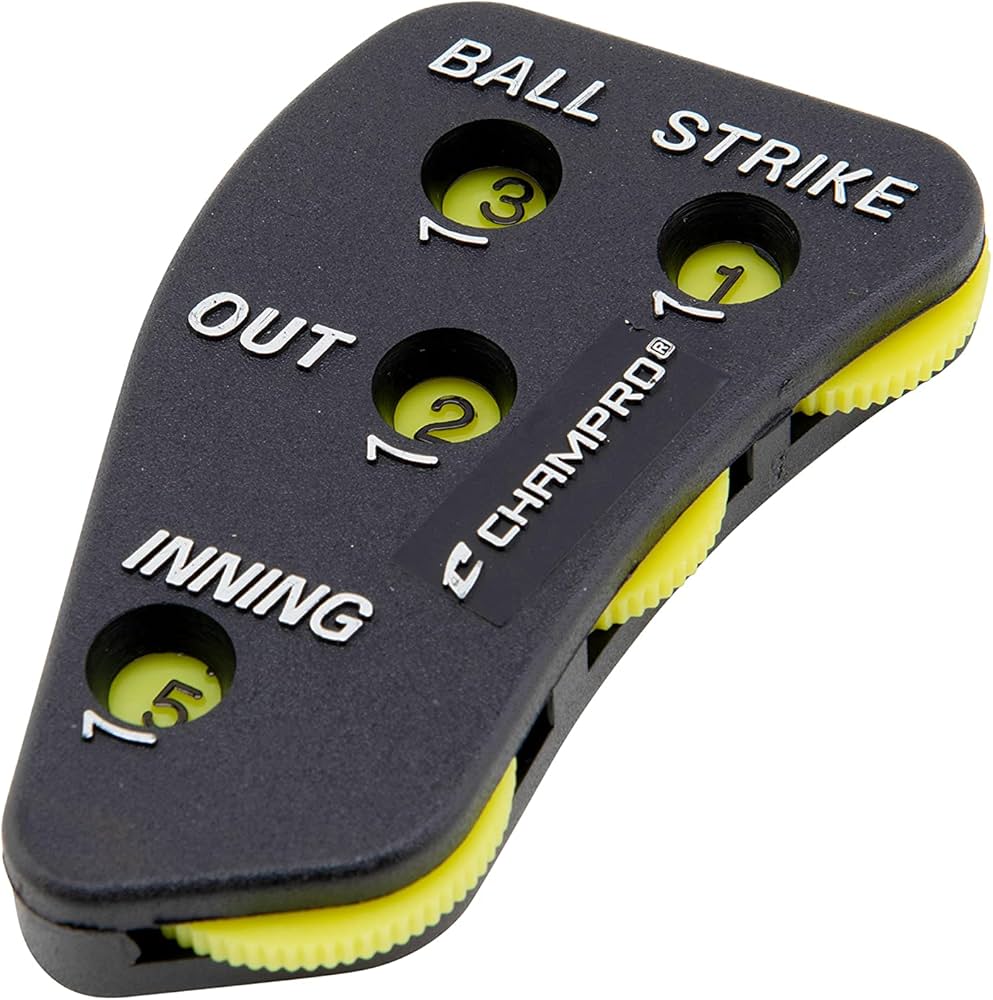 Champro Baseball 4-Dial Umpire Indicator