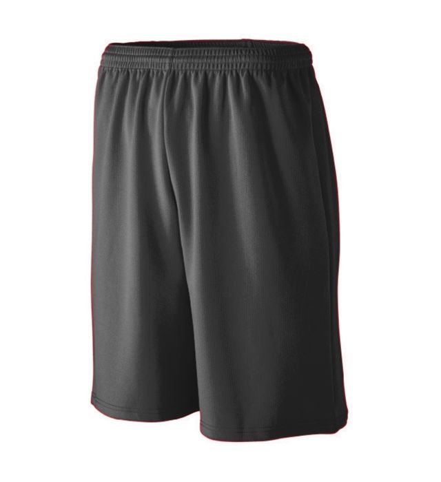 Augusta Youth Longer Length Wicking Mesh Athletic Shorts Augusta