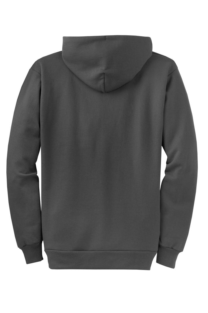 Port & Company - Men's Core Fleece Full-Zip Hooded Sweatshirt Mens Apparel Sweatshirts & Fleece