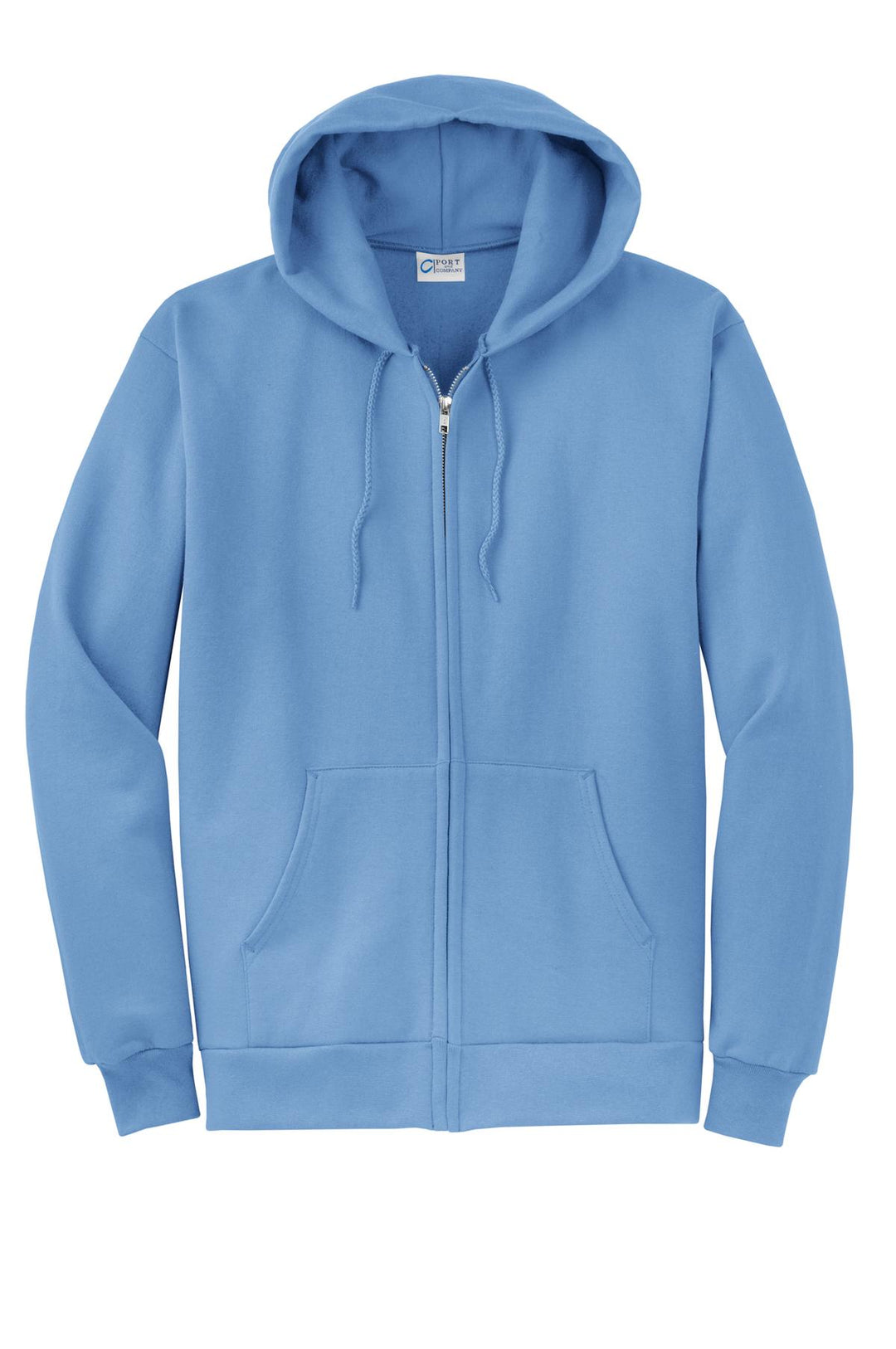 Port & Company - Men's Core Fleece Full-Zip Hooded Sweatshirt Mens Apparel Sweatshirts & Fleece