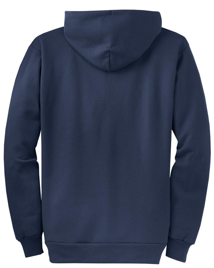 Port & Company - Men's Core Fleece Full-Zip Hooded Sweatshirt Mens Apparel Sweatshirts & Fleece