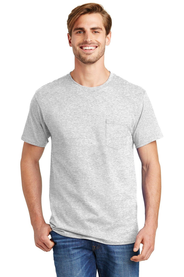 Hanes Men's Authentic Pocket T-Shirt Mens Apparel Shirts & Tops