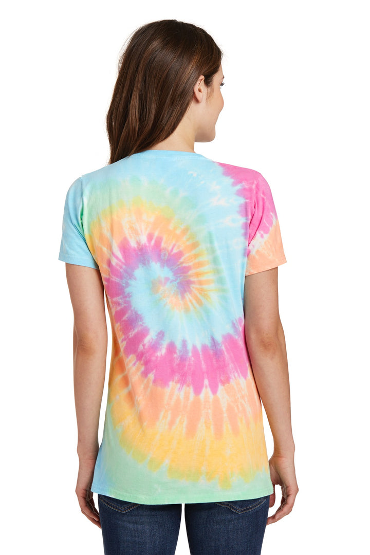 Port & Company - Women's Tie-Dye V-Neck Tee