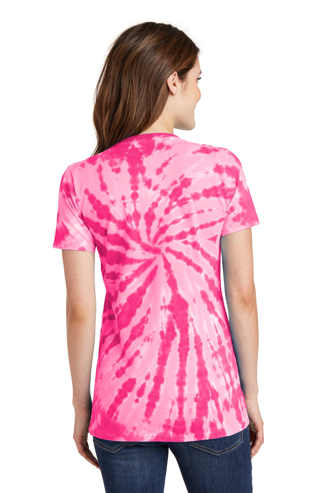 Port & Company - Women's Tie-Dye V-Neck Tee