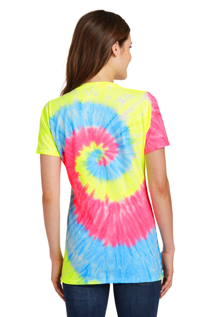 Port & Company - Women's Tie-Dye V-Neck Tee