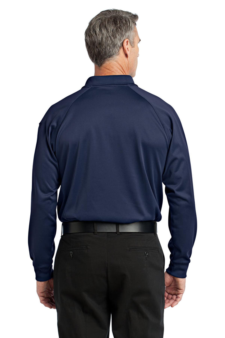 CornerStone Men's Select Long Sleeve Snag-Proof Tactical Polo. CS410LS CornerStone