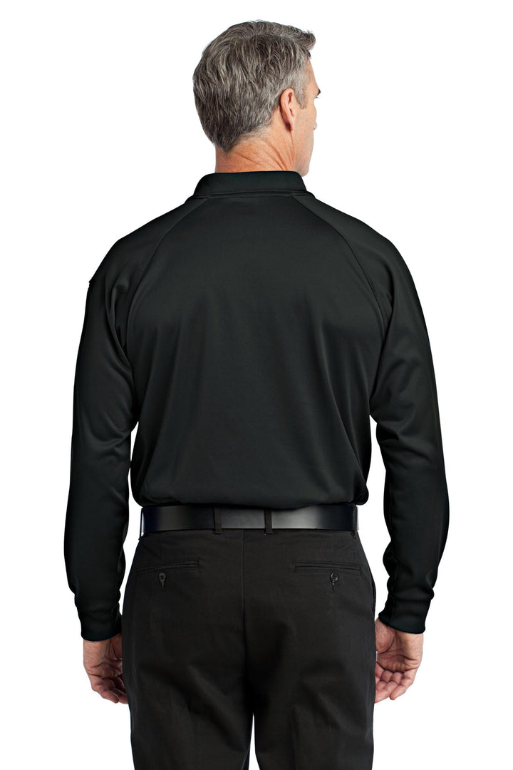 CornerStone Men's Select Long Sleeve Snag-Proof Tactical Polo. CS410LS CornerStone