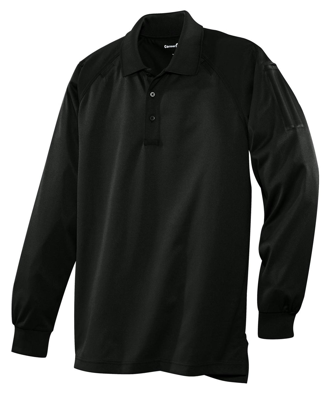 CornerStone Men's Select Long Sleeve Snag-Proof Tactical Polo. CS410LS CornerStone