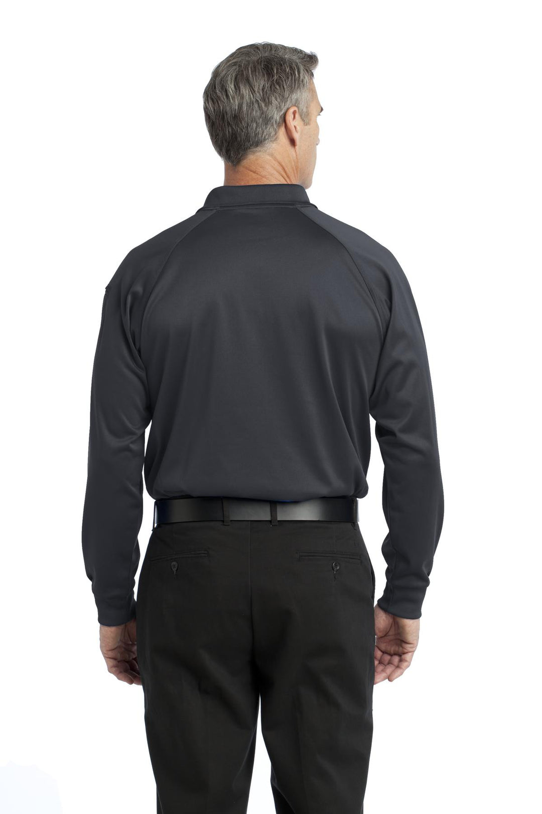 CornerStone Men's Select Long Sleeve Snag-Proof Tactical Polo. CS410LS CornerStone