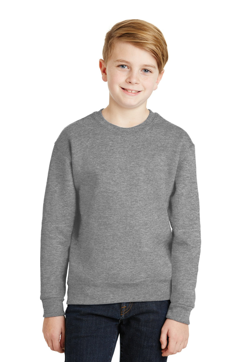 Jerzees Youth NuBlend Crewneck Sweatshirt. 562B JERZEES