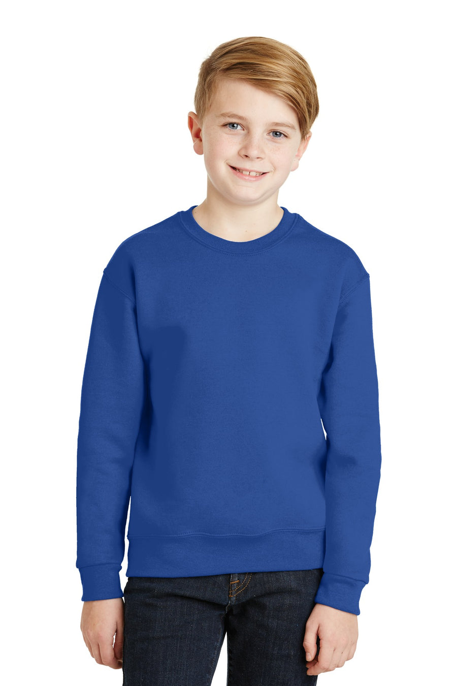 Jerzees Youth NuBlend Crewneck Sweatshirt. 562B JERZEES