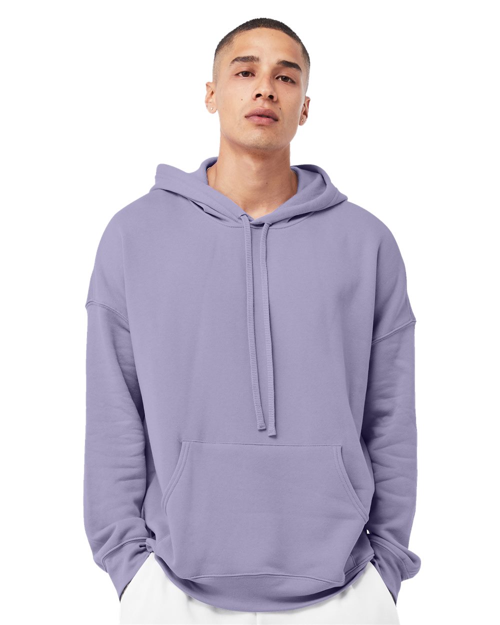 BELLA + CANVAS Men's Sponge Fleece Drop Shoulder Hoodie