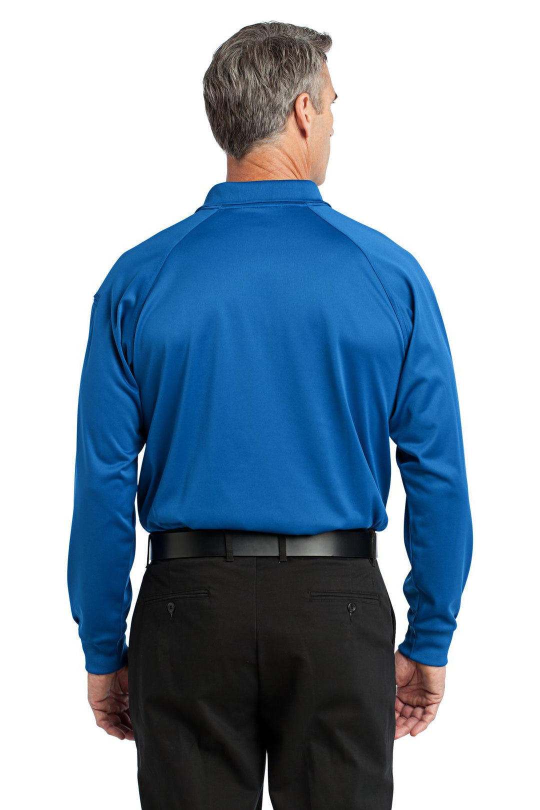 CornerStone Men's Select Long Sleeve Snag-Proof Tactical Polo. CS410LS CornerStone