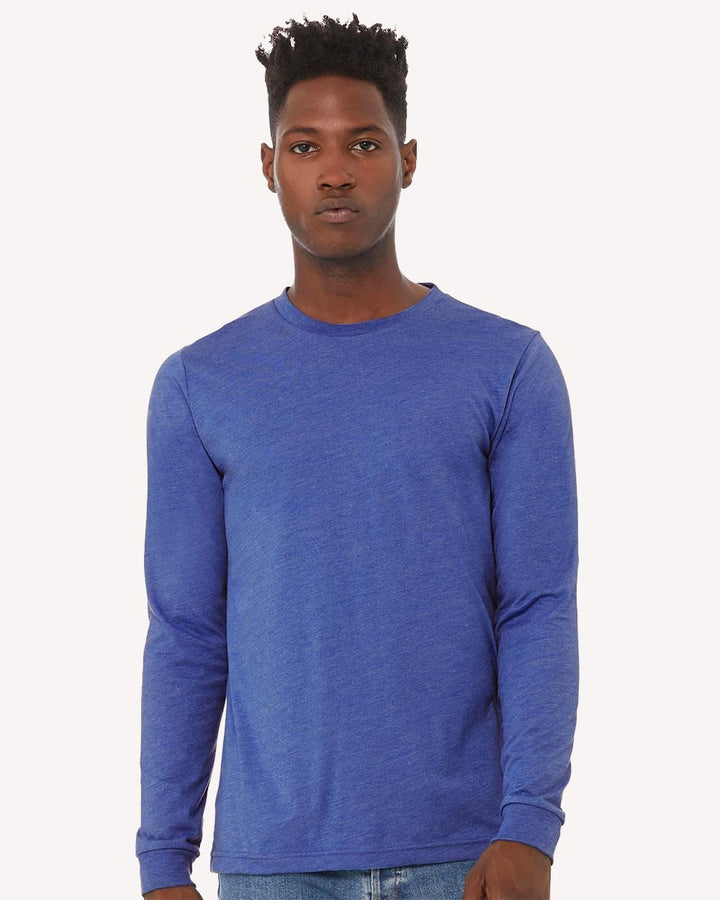 BELLA + CANVAS Men's Jersey Long Sleeve Tee